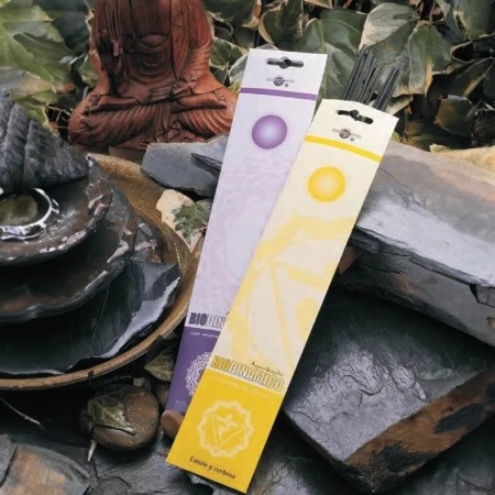 Euroscents Diffusion - Incienso aggarbathi biodinámico, 16 sticks