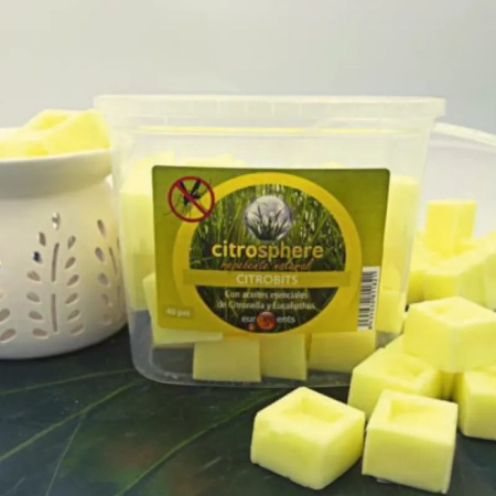 Euroscents Difussion - Tarro 40 unds. cera vegetal "Citrosphere"