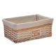 Contenedor rectangular de mimbre con forro "Natural Life"-EMIM Mimbre y Aromas, tu cestería de confianza