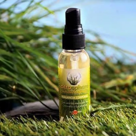 Euroscents Difussion - Fragancia corporal Citronella con spray, 40 ml.