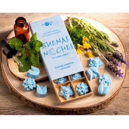 estuche ceras vegetales aromaterapia varios aromas