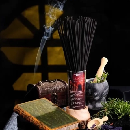 Euroscents Diffusion - Mazo de 100 sticks incienso de monasterio artesanal 32 cm_EMIM Mimbre y Aromas_Tu tienda de fragancias