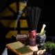 Euroscents Diffusion - Mazo de 100 sticks incienso de monasterio artesanal 32 cm_EMIM Mimbre y Aromas_Tu tienda de fragancias