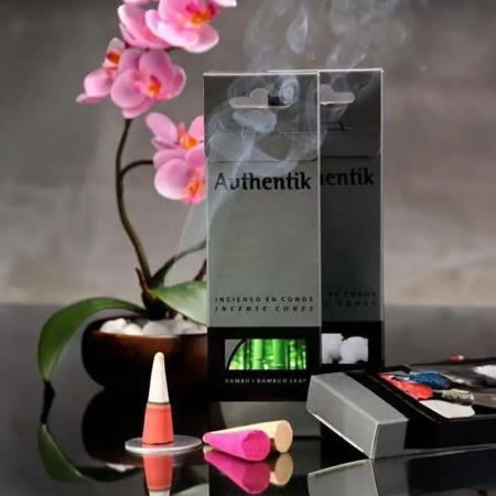 Euroscents Diffusion - Maxicono de incienso Authentik, caja 9 unds._EMIM Mimbre y Aromas_Tu tienda de fragancias