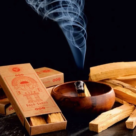 Euroscents Difussion - Palosanto natural, estuche 2 palos, 20 gr. aprox.