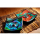 Portasticks plato cuadrado decorado cristales EMIM