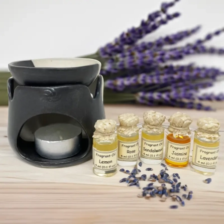 Pack quemador "ying-yang". EMIM Mimbre y Aromas. Tu referencia en aromas.