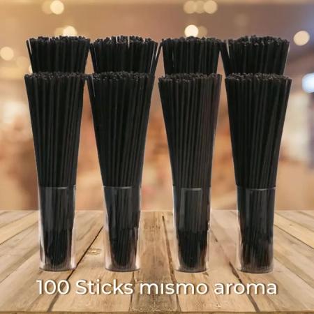 Euroscents Diffusion - Mazo de 100 sticks 32 cm incienso perfumes_EMIM Mimbre y Aromas_Tu tienda de fragancias