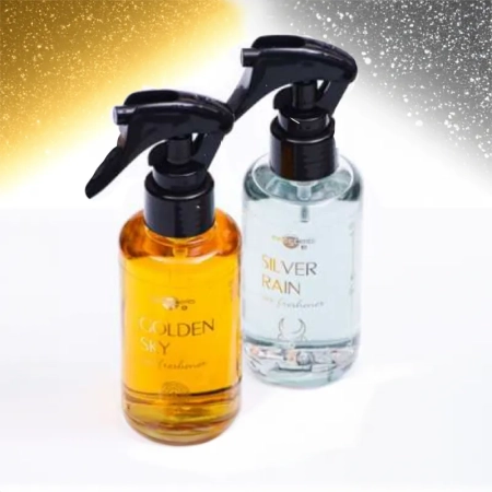 Euroscents Diffusion - Spray ambientador premium 100 ml. - Golden o Silver