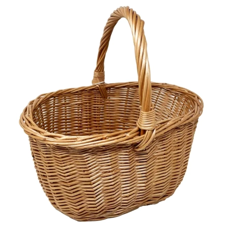 Cesta pequeña de mimbre buff - Dos tamaños_EMIM Mimbre y Aromas_Tu cestería de confianza